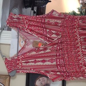 Jon & Anna 3X V neck elastic waist